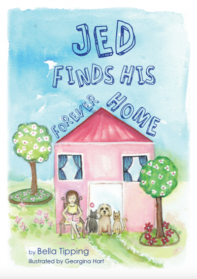 Jed Finds His Forever Home - Front Cover